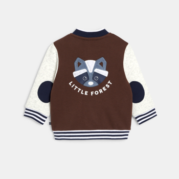 Blouson teddy marron bébé garçon