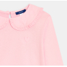 T-shirt manches longues col Claudine rose Fille