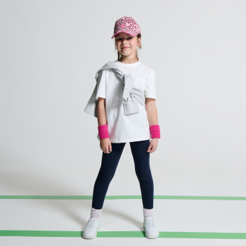 Leggings unis noir fille