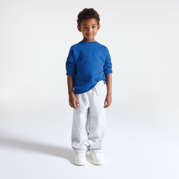 Sweat-shirt uni vert Garçon