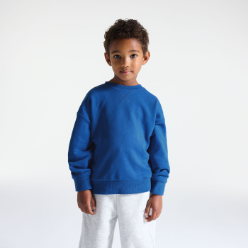 Sweat-shirt uni vert Garçon