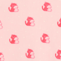 Pyjama bébé rose à motifs
