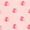 Pyjama bébé rose à motifs