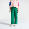 Pantalon en toile vert Fille
