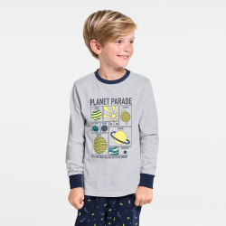 Pyjama garçon gris