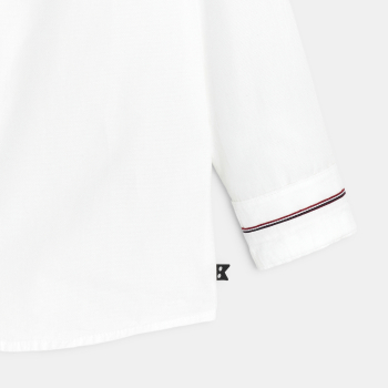 Chemise blanche avec nœud papillon Garçon
