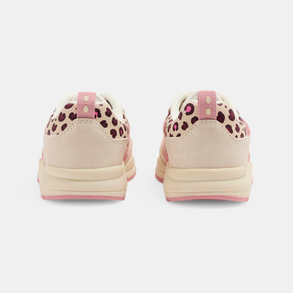 Basket running léopard multicolore bébé fille